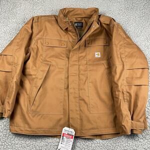Carhartt Fire Resistant Full Swing Quick Duck Insulated Jacket 4XL 0J2182FRM